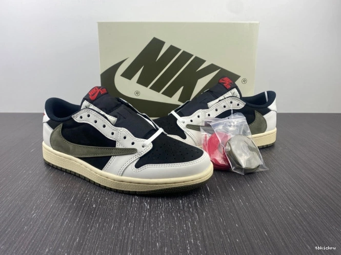 Reps TBkick Jordan x Low OG WMNS Air 1 Olive DZ4137-106 Travis Scott 0723